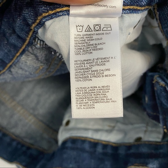 Amuse Society  | Denim Cutoff Shorts Size 27 - Picture 5 of 8